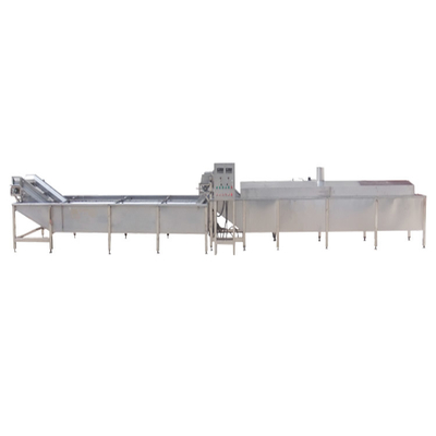 5000kg/시간 15KW 채소 파스터라이즈 된 라인 과일 청소기 세탁기