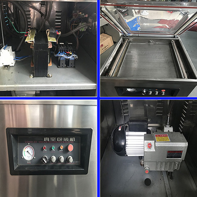 식품 등급 SUS304 0.95kw 진공 밀폐 기계 식품 포장 기계