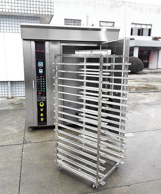 맞춤형 가스 가열 40 트레이 오리 베이킹 식품 로스터 머신 120kg/H