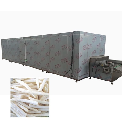 안티 스틱 IQF 해산물 식품 냉동기 1600KG/H SUS304