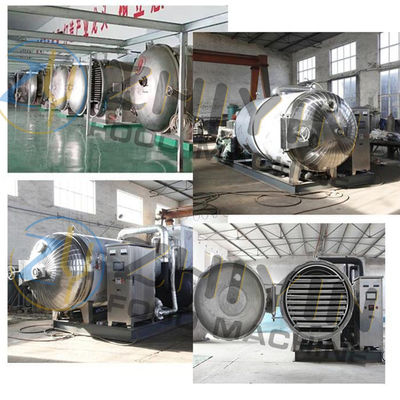 채소 과일 슬라이스 냉동 건조 기계 냉동 건조 가공 장비