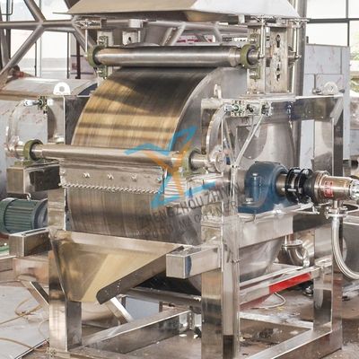 SUS304 Emulsion Scraper Drying Machine Liquid Chemical Crystallization Drying Machine Steam Heating Drum Scraper Dryer