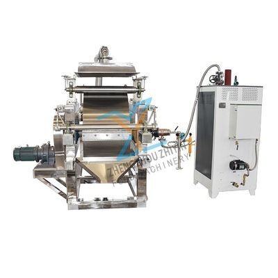 Sticky and Thick Food Series Drum Scraper Drying Machine Corn Potato Starch Conductive Gas Heating Continuous Drying Equipment