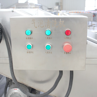 CE 새우 고추 1000kg/H 3.6KW 거품 세탁기 채소 청소기