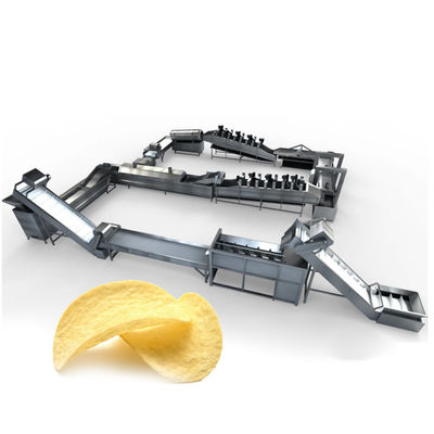 오토 100kg/H 감자칩 생산 라인 3N 380V 50HZ