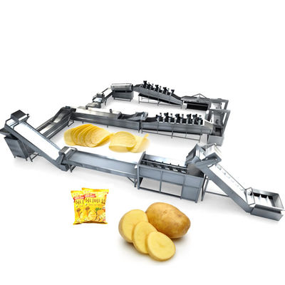 오토 100kg/H 감자칩 생산 라인 3N 380V 50HZ