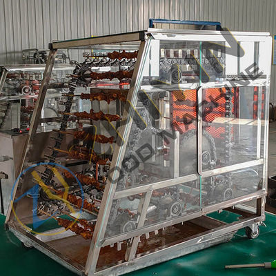 전기 난방 자동 속도 조절 바베큐 머신 64-104 문자열 팩 바베큐